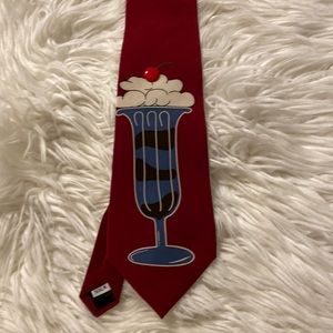 Vintage Vicky Davis “Hot Fudge “ Man Tie excellent condition